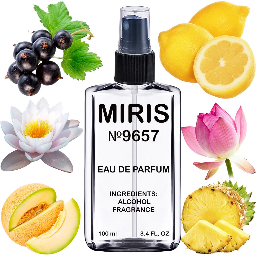 MIRIS Eau de Parfum 100ml front view with floral design