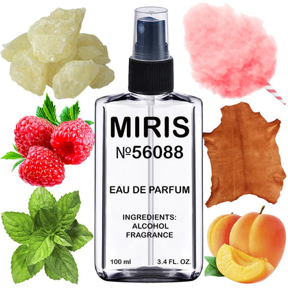 MIRIS Eau de Parfum 100ml front view with leather notes