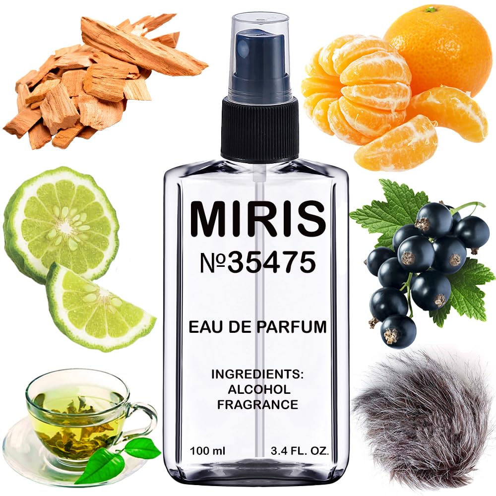 MIRIS Eau de Parfum 100ml front view with sleek bottle design
