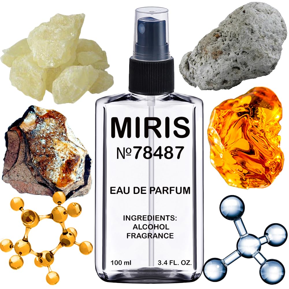 MIRIS Eau de Parfum 100ml front view with spray nozzle