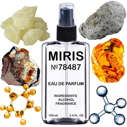 MIRIS Eau de Parfum 100ml front view with spray nozzle