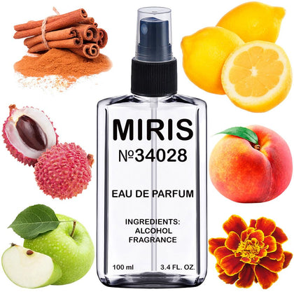 MIRIS Eau de Parfum 3.4 Fl Oz front view with floral design