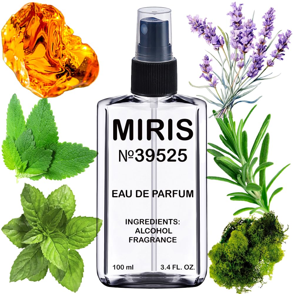 MIRIS Eau de Parfum for Men 3.4 Fl Oz front view