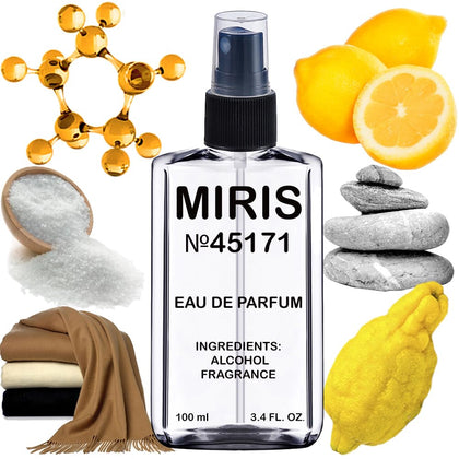 MIRIS Eau de Parfum for Men 3.4 Fl Oz front view