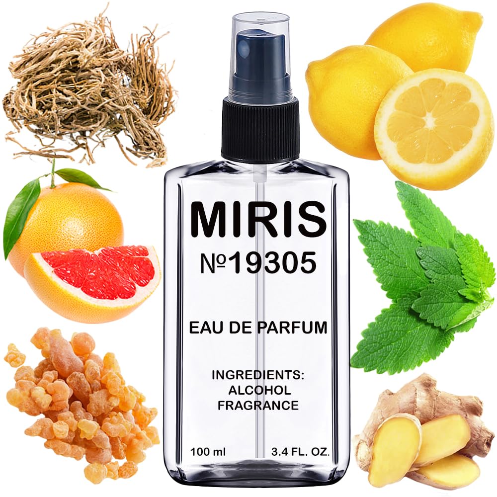 MIRIS Eau de Parfum for Men 3.4 Fl Oz front view