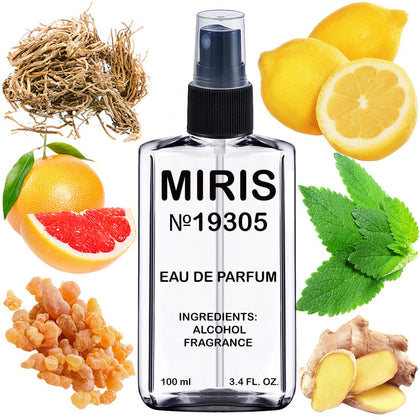 MIRIS Eau de Parfum for Men 3.4 Fl Oz front view