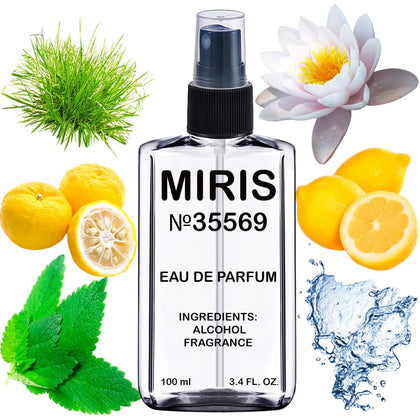 MIRIS Eau de Parfum for Men 3.4 Fl Oz front view