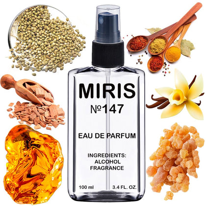 MIRIS No. 147 Eau de Parfum 100ml front view