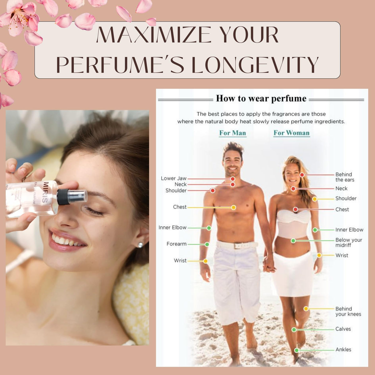 MIRIS No. 2004 Eau de Parfum in a lifestyle setting