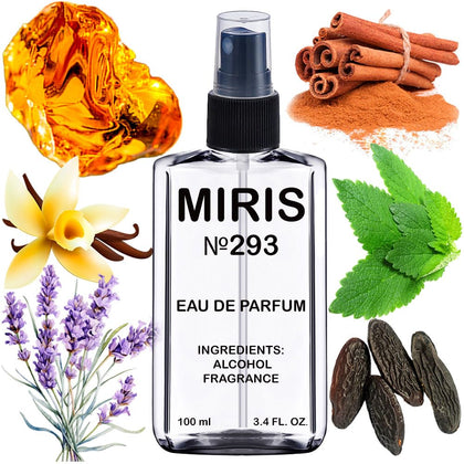 MIRIS No. 293 Eau de Parfum 100ml bottle front view