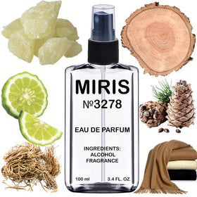 MIRIS No. 3278 Eau de Parfum 100ml front view