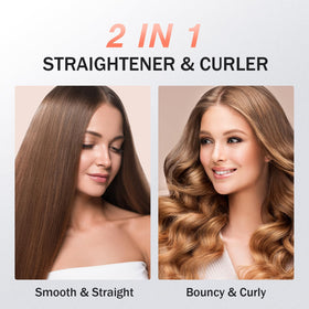 MiroPure Flat Iron Hair Straightener with swivel cord