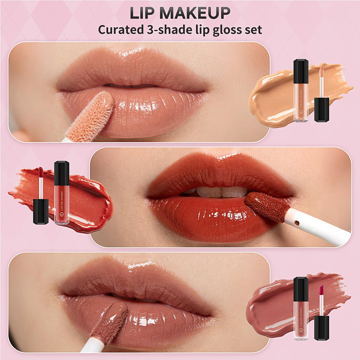Mirror included in Color Nymph Beginner Makeup Kit