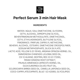Mise En Scene 3 Min Korean Hair Mask in a bathroom setting