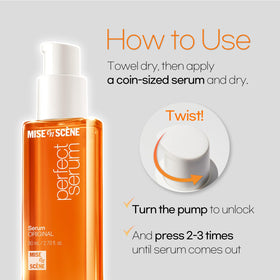 Mise En Scene Perfect Serum Original on vanity