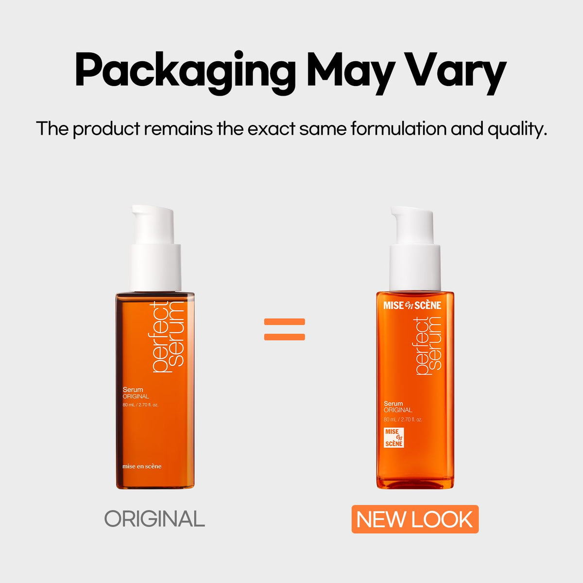 Mise En Scene Perfect Serum Original product with ingredients