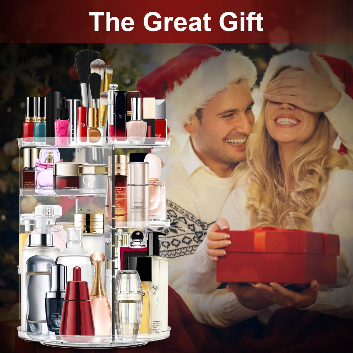 MISERWE Makeup Organizer packaging display