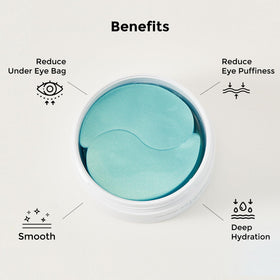 misoli Under Eye Patches on a skincare table