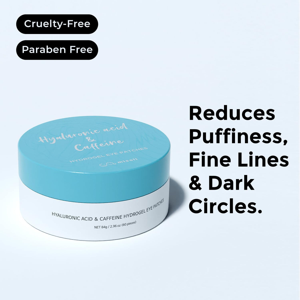 misoli Under Eye Patches with ingredients list