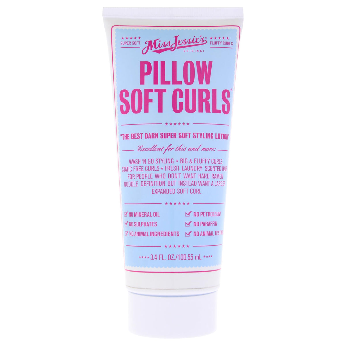 Miss Jessie's Pillow Soft Curls Lotion 3.4 oz front view