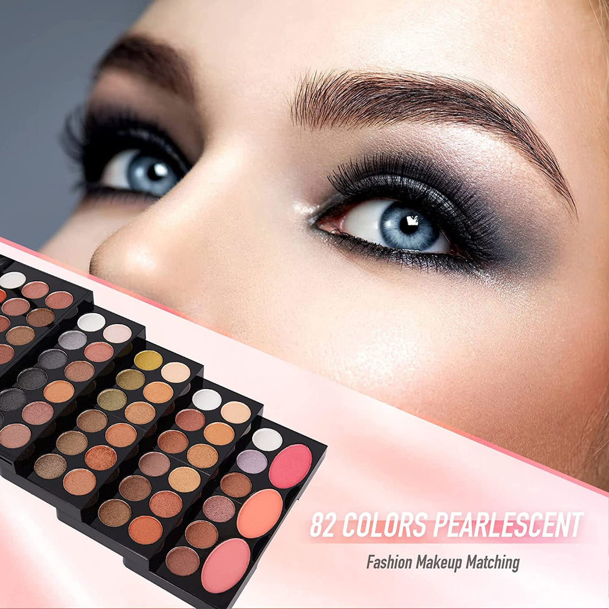 MISS ROSE M eyebrow pencil and stickers included in the makeup set