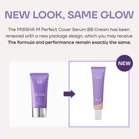 MISSHA M Perfect Cover Serum BB Cream No.13 Light Fair packaging