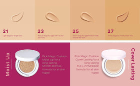 MISSHA Magic Cushion Foundation No.21 Light Beige lifestyle application