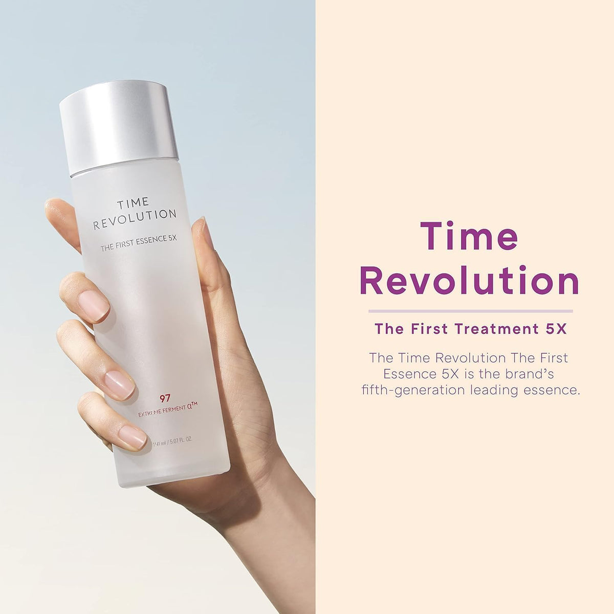 MISSHA Time Revolution The First Essence 5X back view