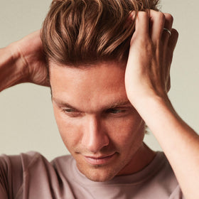 MITCH Clean Cut Styling Cream in use on short hair