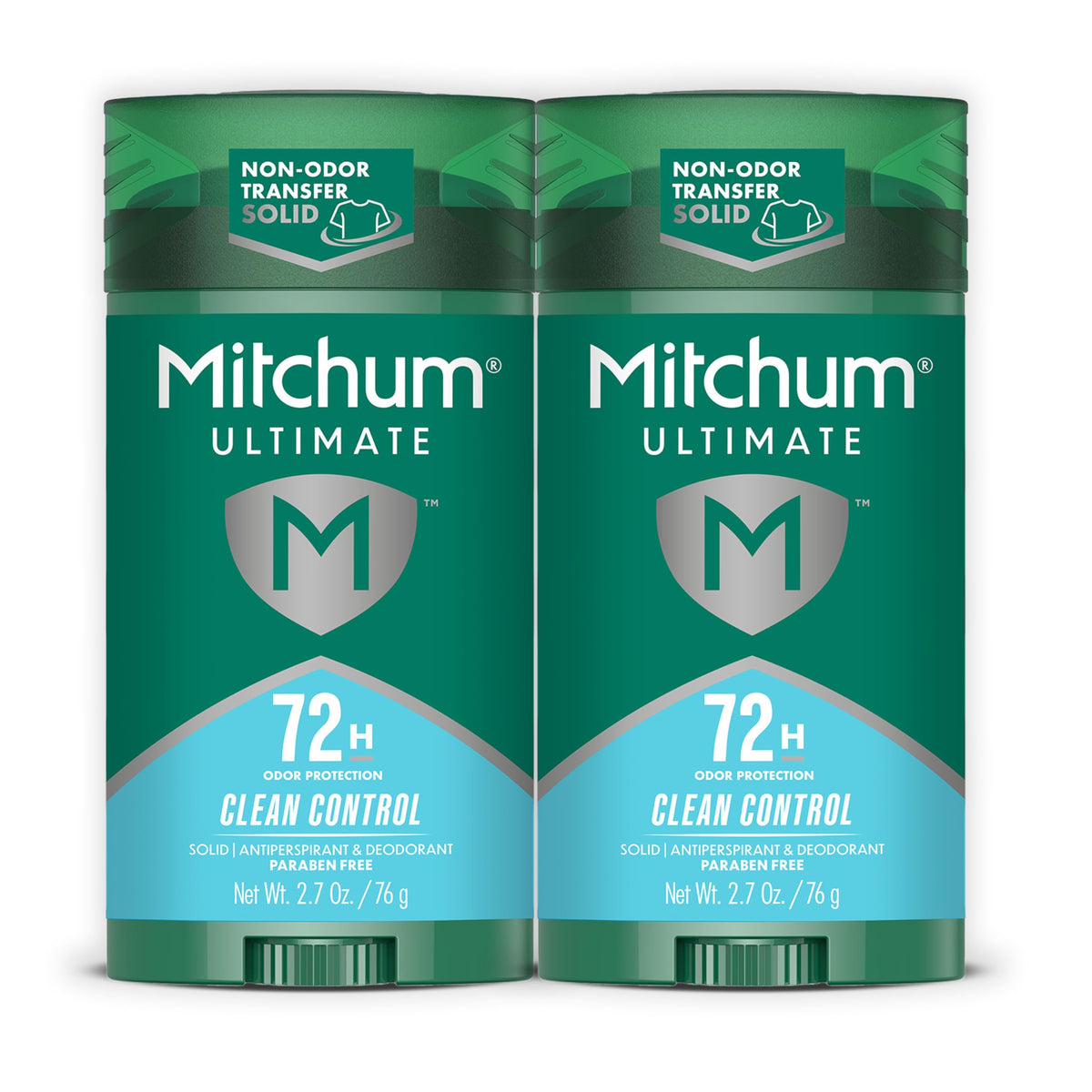 Mitchum 72H Odor Protection Antiperspirant Deodorant front view