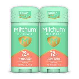 Mitchum Women Antiperspirant Deodorant 72H Protection Floral Citrus front view