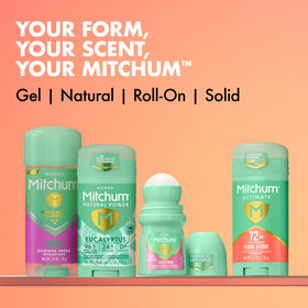 Mitchum Women Antiperspirant Deodorant 72H Protection Floral Citrus lifestyle scene