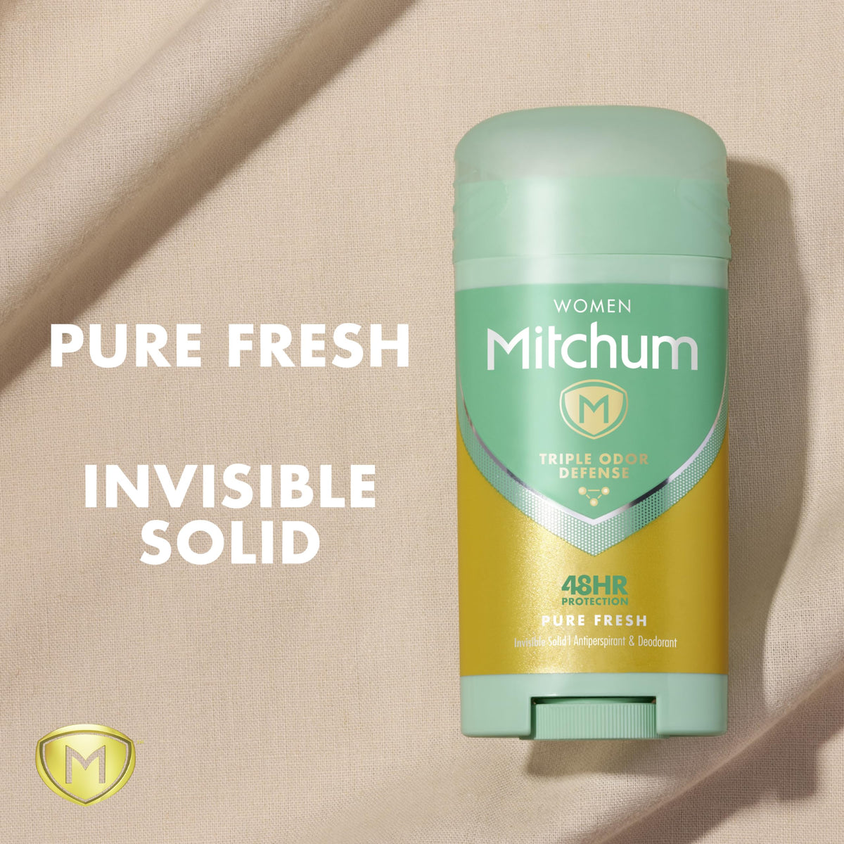 Mitchum Women Antiperspirant Deodorant Pure Fresh packaging