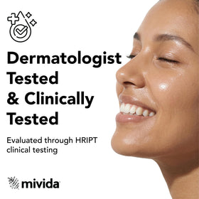 mivida Hypoallergenic Makeup Remover Wipes opened pack showing wipes