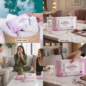 mivida Makeup Remover Wipes with Vitamin E listed