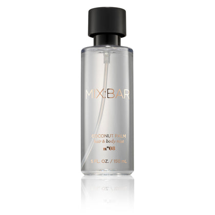 MIX:BAR Coconut Palm Hair + Body Mist 5oz front view