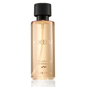 MIX:BAR Vanilla Bourbon Hair + Body Mist 5oz front view
