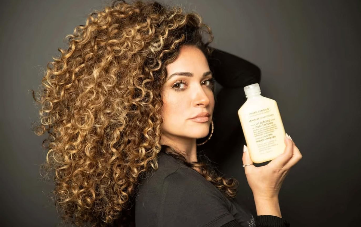 Mixed Chicks Curl Defining Leave-In Conditioner 6.7 fl. oz. lifestyle scene