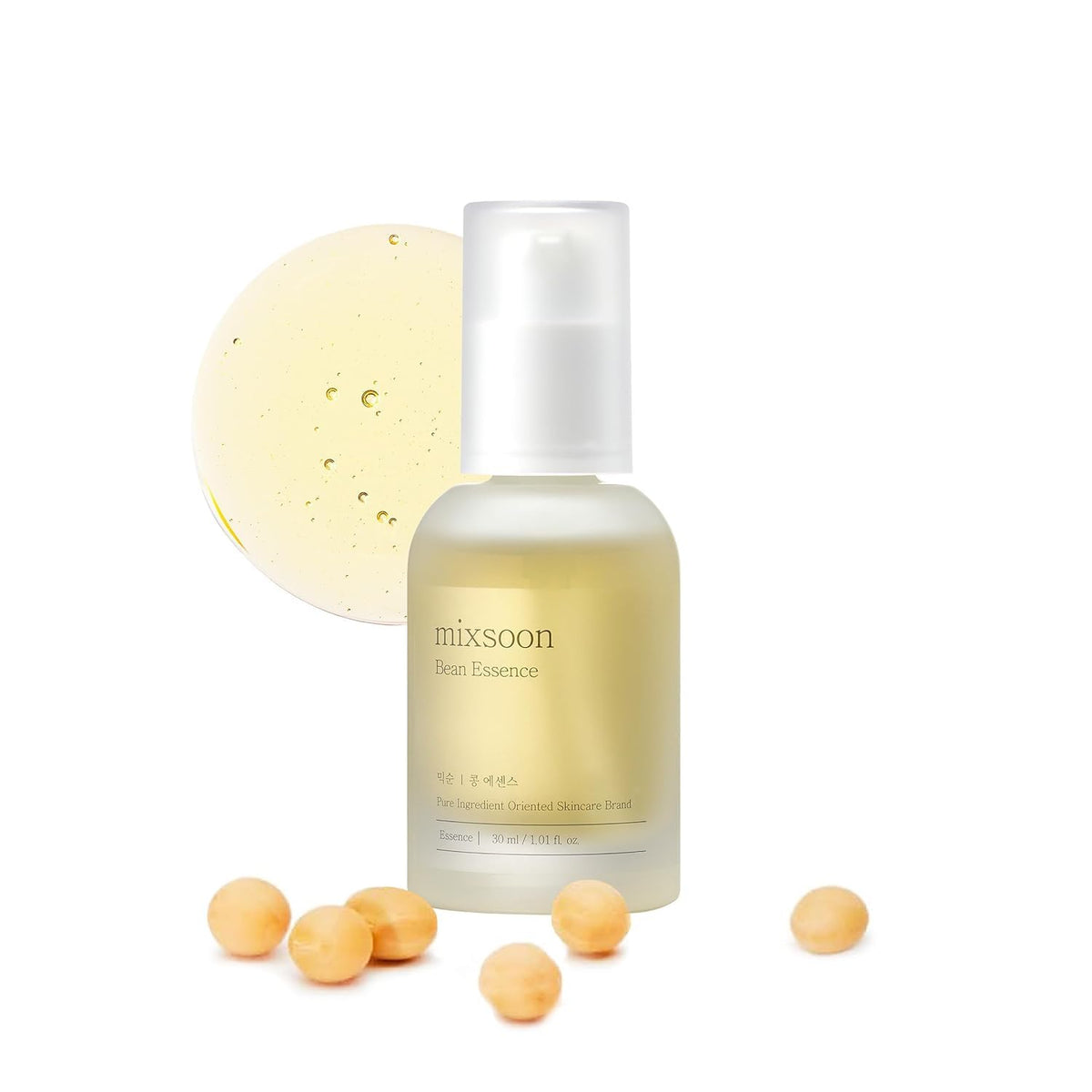 mixsoon Bean Essence 30ml front view with packaging