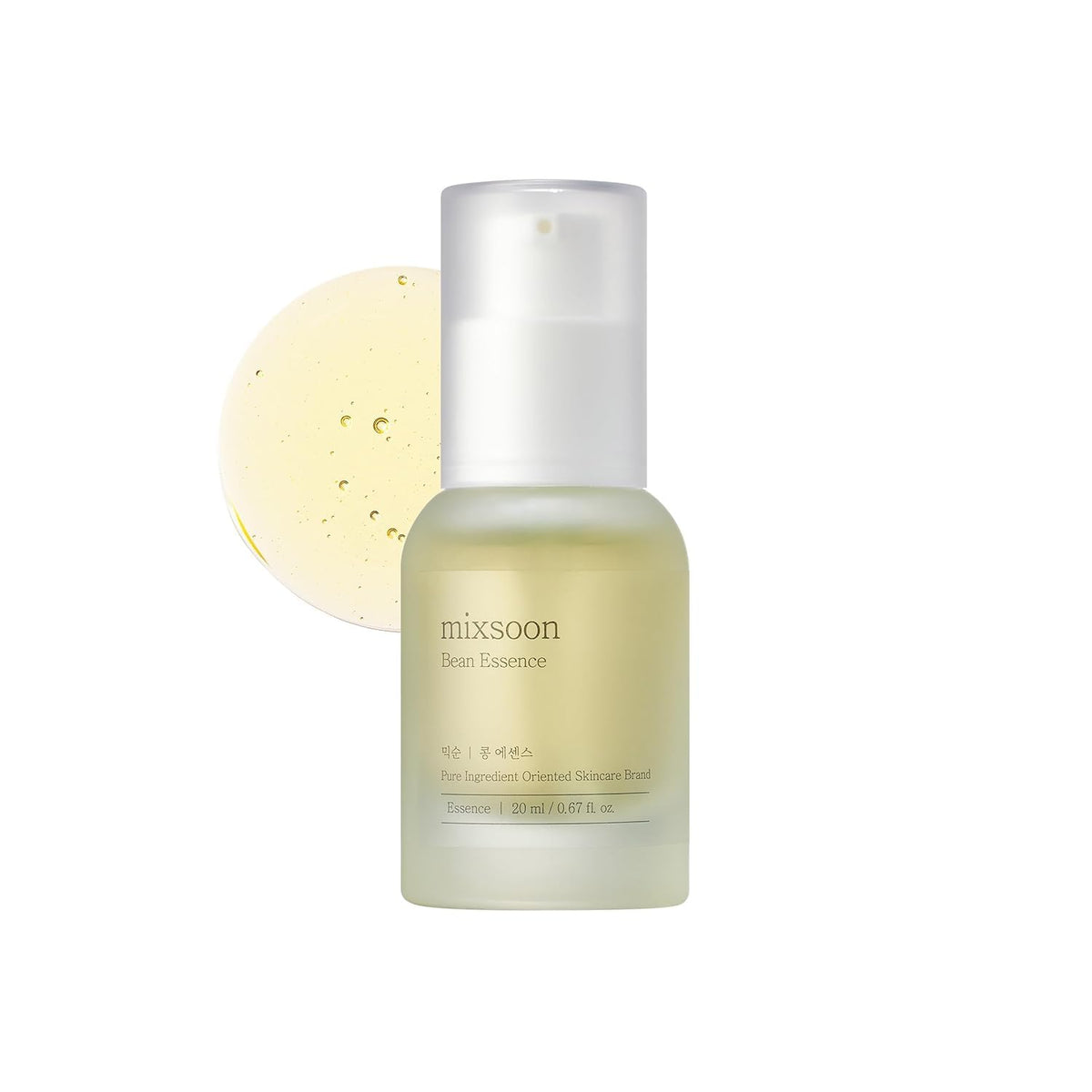 mixsoon Bean Essence Mini 20ml front view with packaging