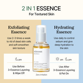 mixsoon Bean Essence Mini 20ml with travel accessories