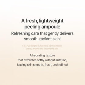 mixsoon White Rice Peeling Ampoule 100ml back view
