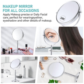 MIYADIVA 20x Magnifying Mirror packaging display