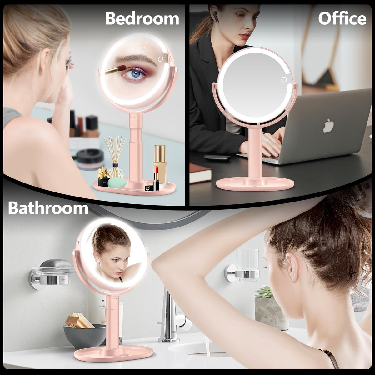 MIYADIVA Makeup Mirror in a lifestyle setting