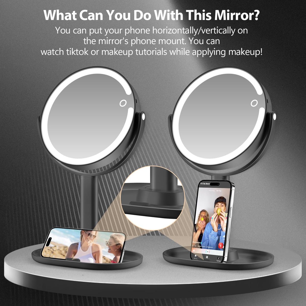 MIYADIVA Makeup Mirror packaging display