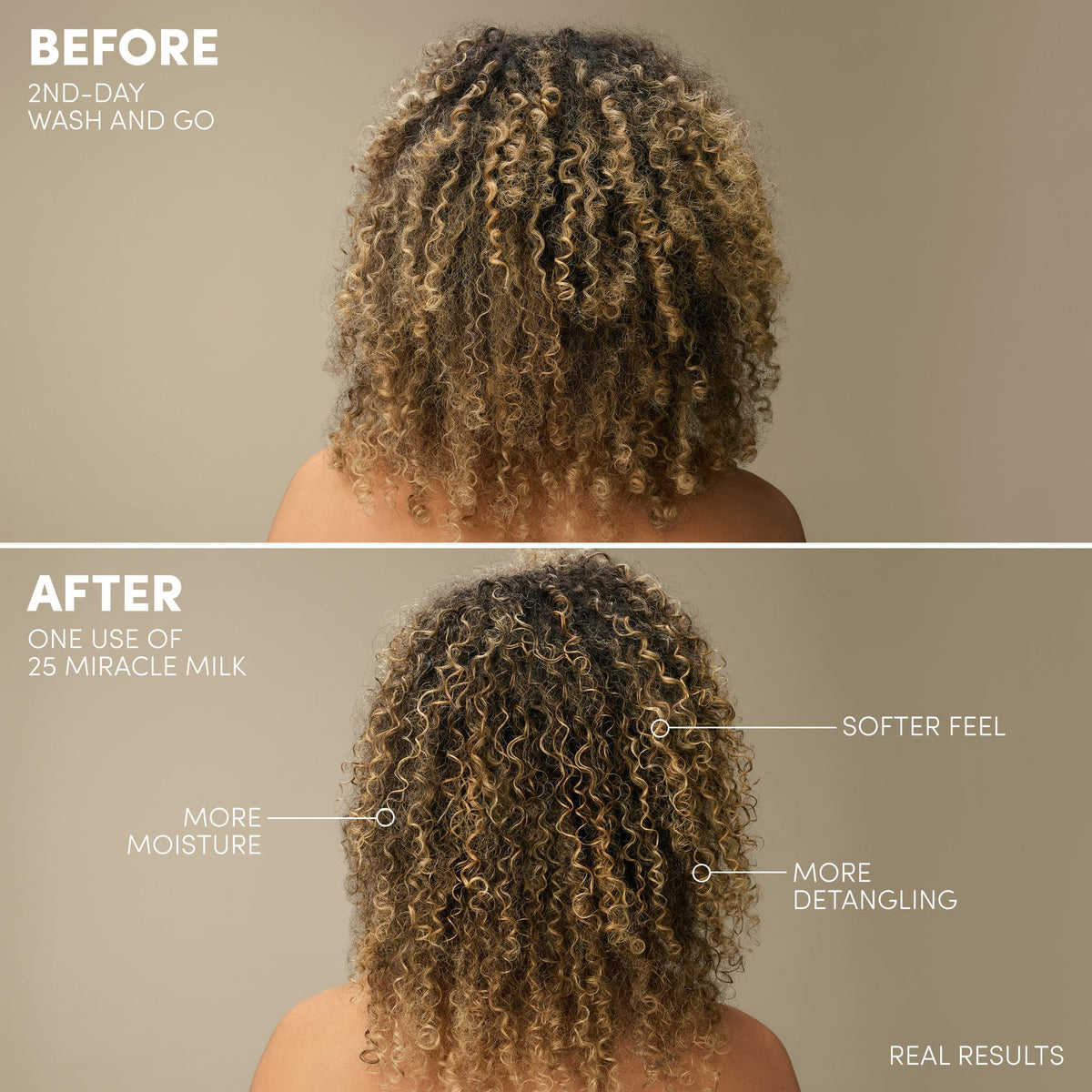 Mizani 25 Miracle Milk Leave-in Conditioner 13.5 fl oz side view