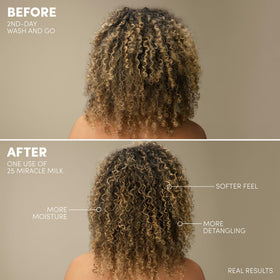 Mizani 25 Miracle Milk Leave-in Conditioner 13.5 fl oz side view