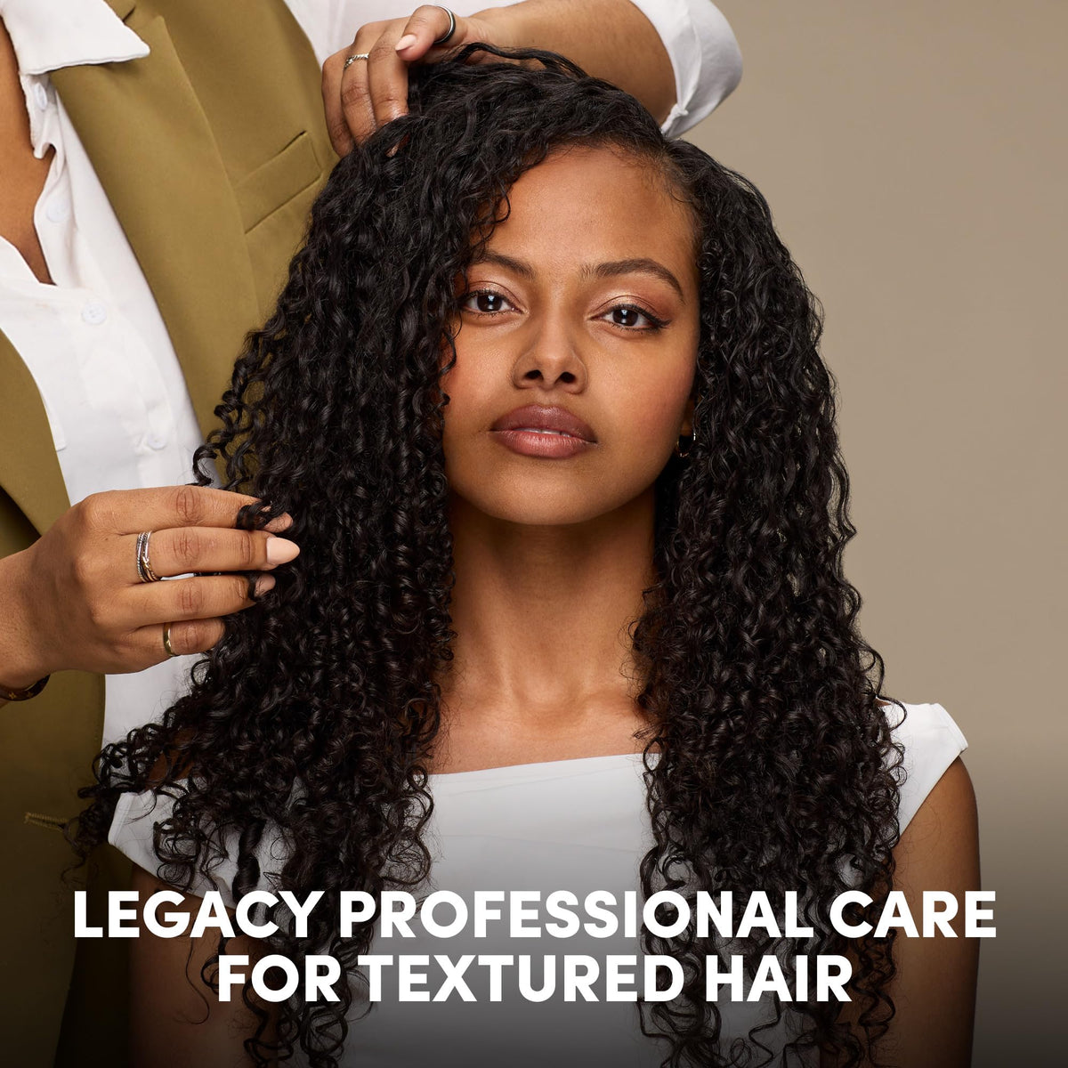 Mizani 25 Miracle Milk Leave-in Conditioner on styled hair