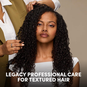 Mizani 25 Miracle Milk Leave-in Conditioner on styled hair
