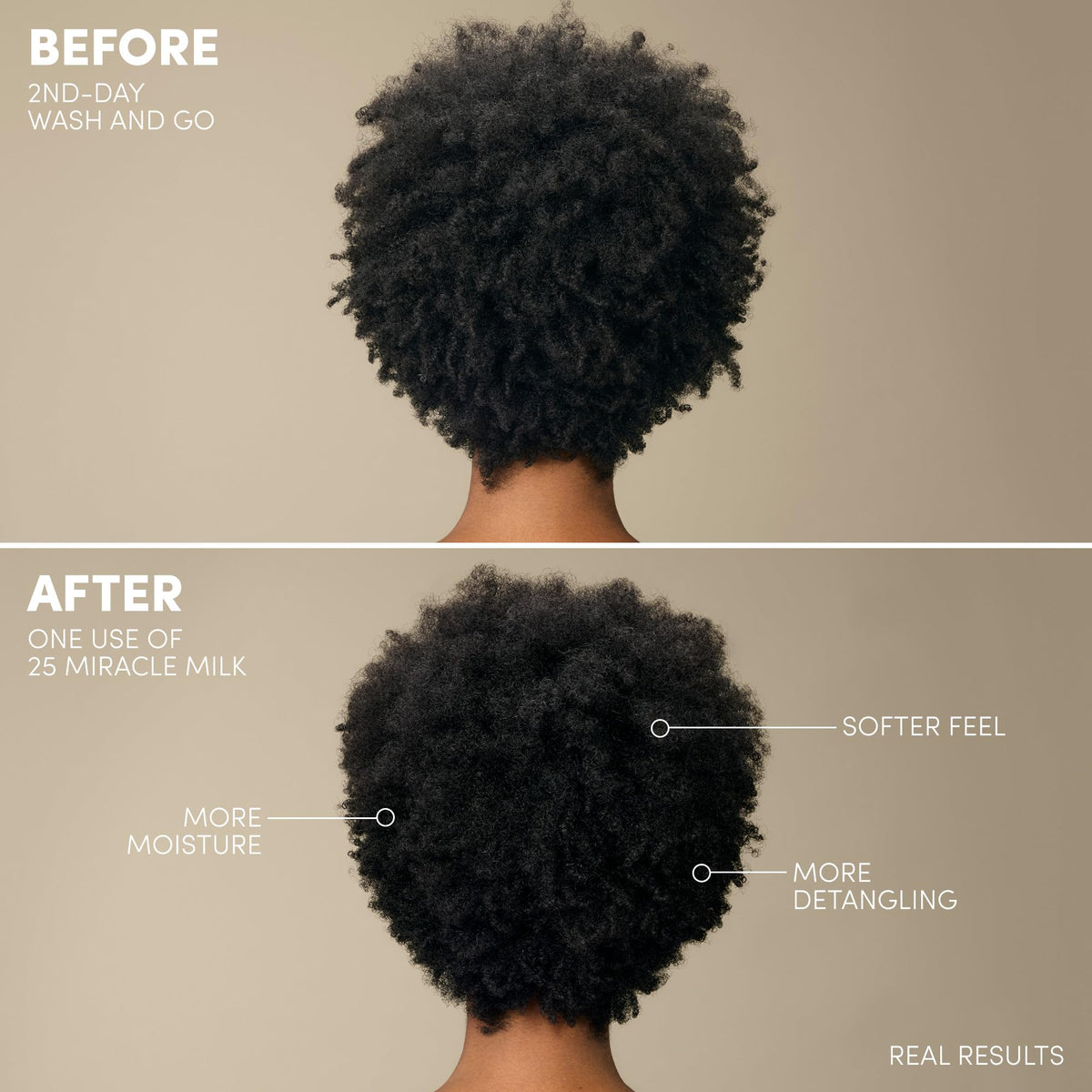 Mizani 25 Miracle Milk Leave-in Conditioner texture close-up